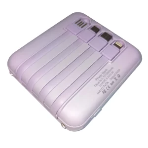 پاوربانک مدل MINI.4CABLE ظرفیت 10000 میلی آمپر ساعت
